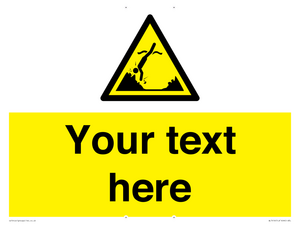 Custom Warning submerged objects